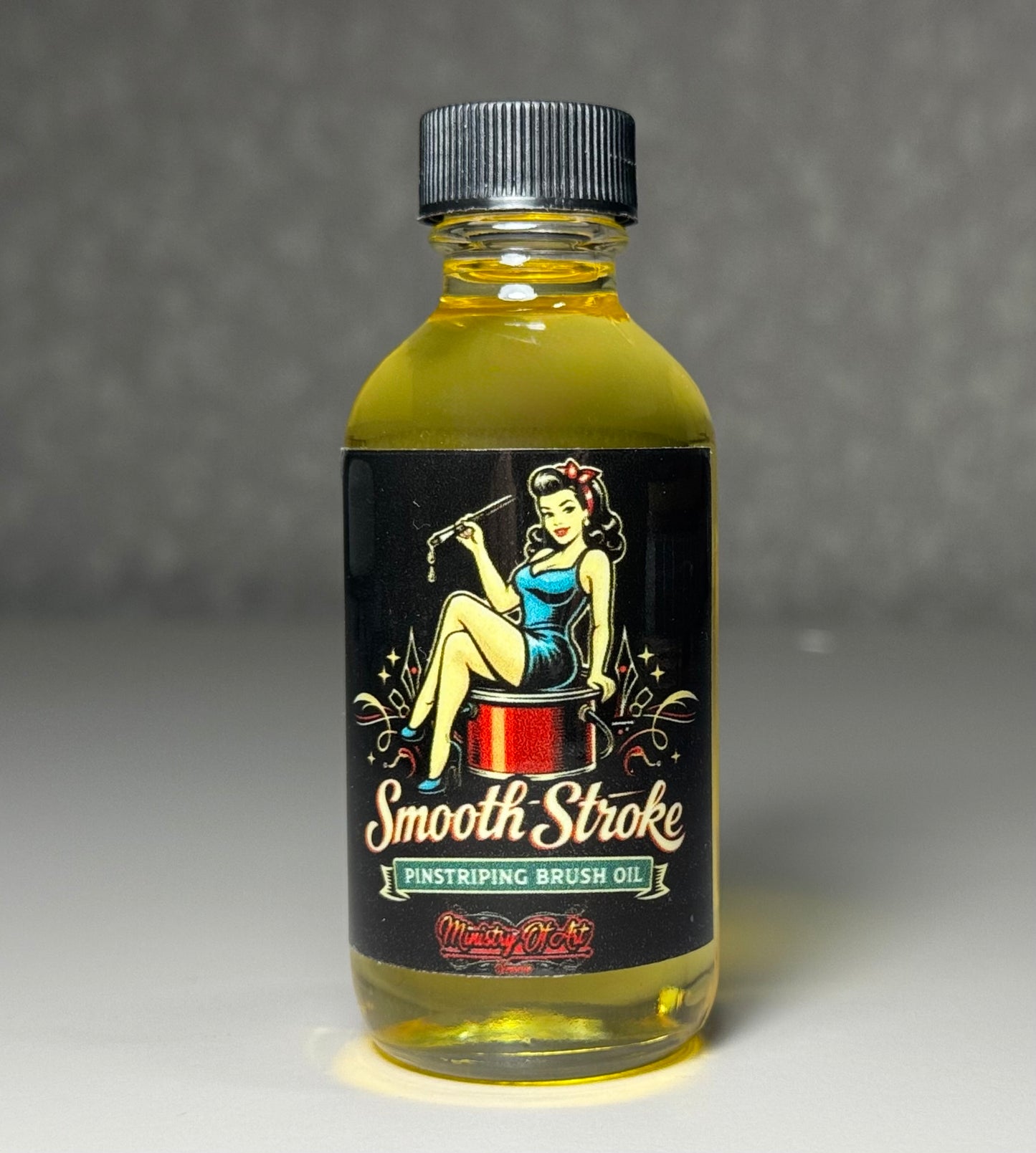 Pinstriping and Artist brush oil
