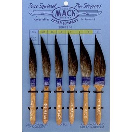 Mack Blue Wrap Pinstriping Brush