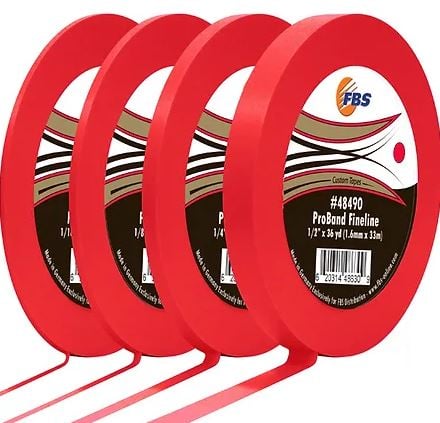FBS LA ROUGE (Red) Fineline tape
