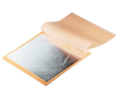 Imitation Silver Leaf Booklet