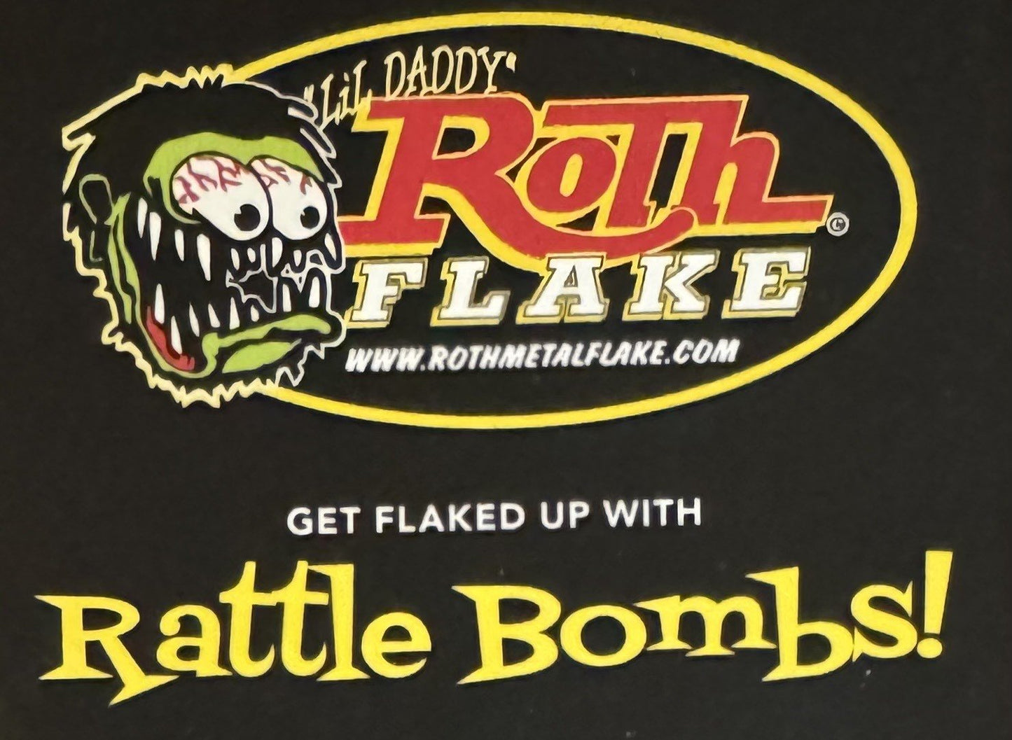 Roth Rattle Bomb Flake in a Can