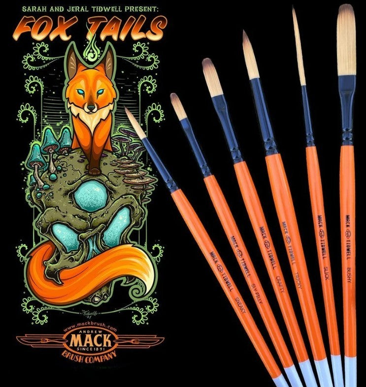 Mack/Tidwell – Foxy Tails – Set of 6