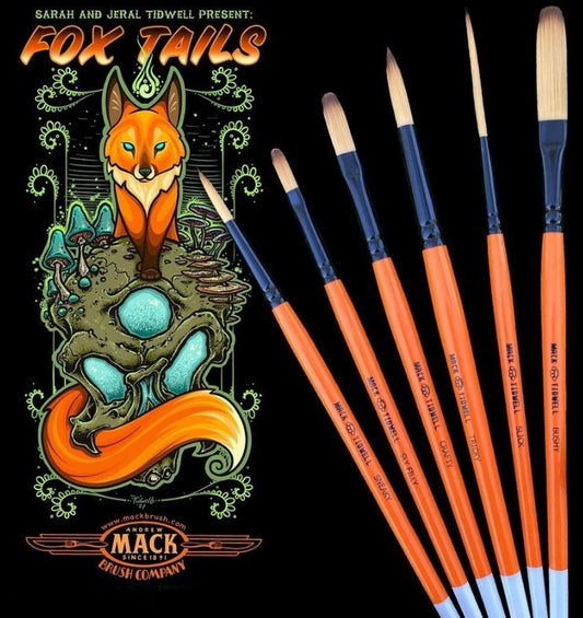 Mack/Tidwell – Foxy Tails – Set of 6